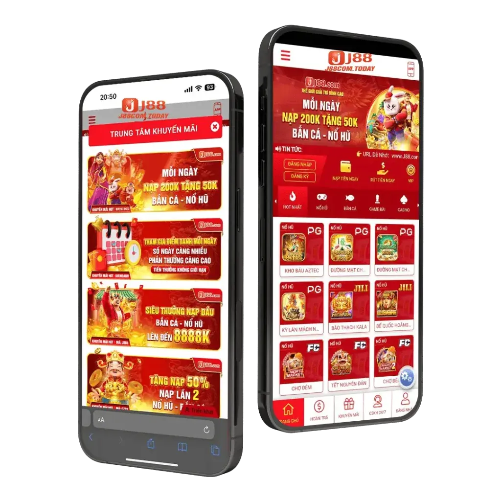 Ứng dụng di động 85win trên smartphone
